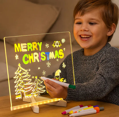 HappyBimbi - Lavagna LED + PDF 50 Disegni